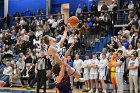 MBBall vs Emerson  Wheaton College Men's Basketball vs Emerson College is the first round of the NEWMAC Basketball Championships. - Photo By: KEITH NORDSTROM : Wheaton, basketball, NEWMAC MBBall2024